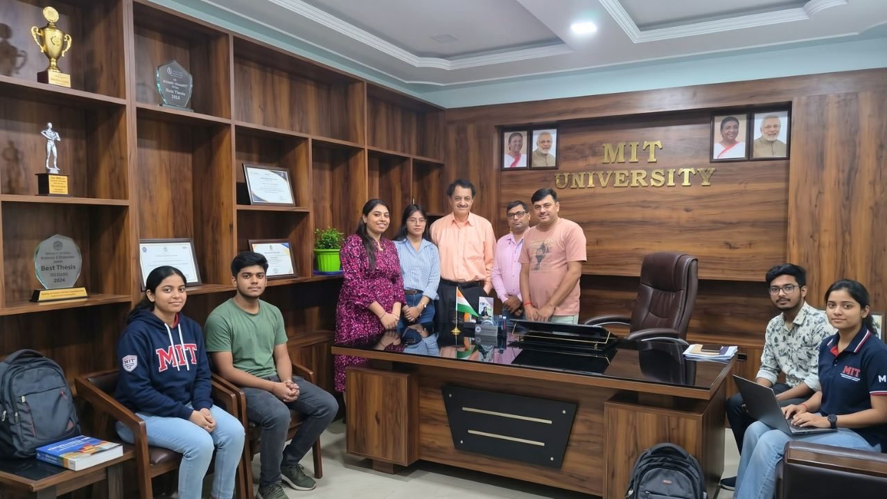 Campus Office Award Wall