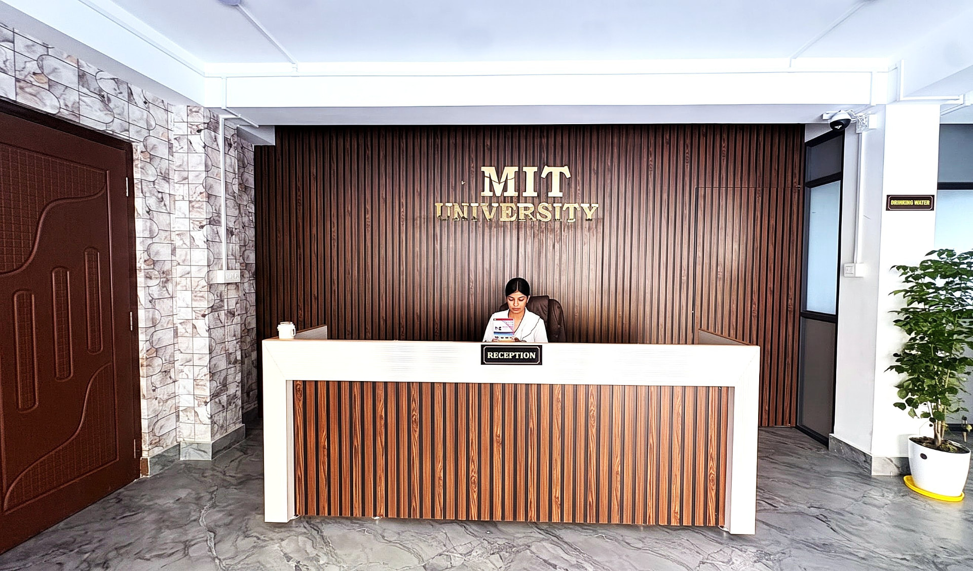 Main reception, MIT University Sikkim