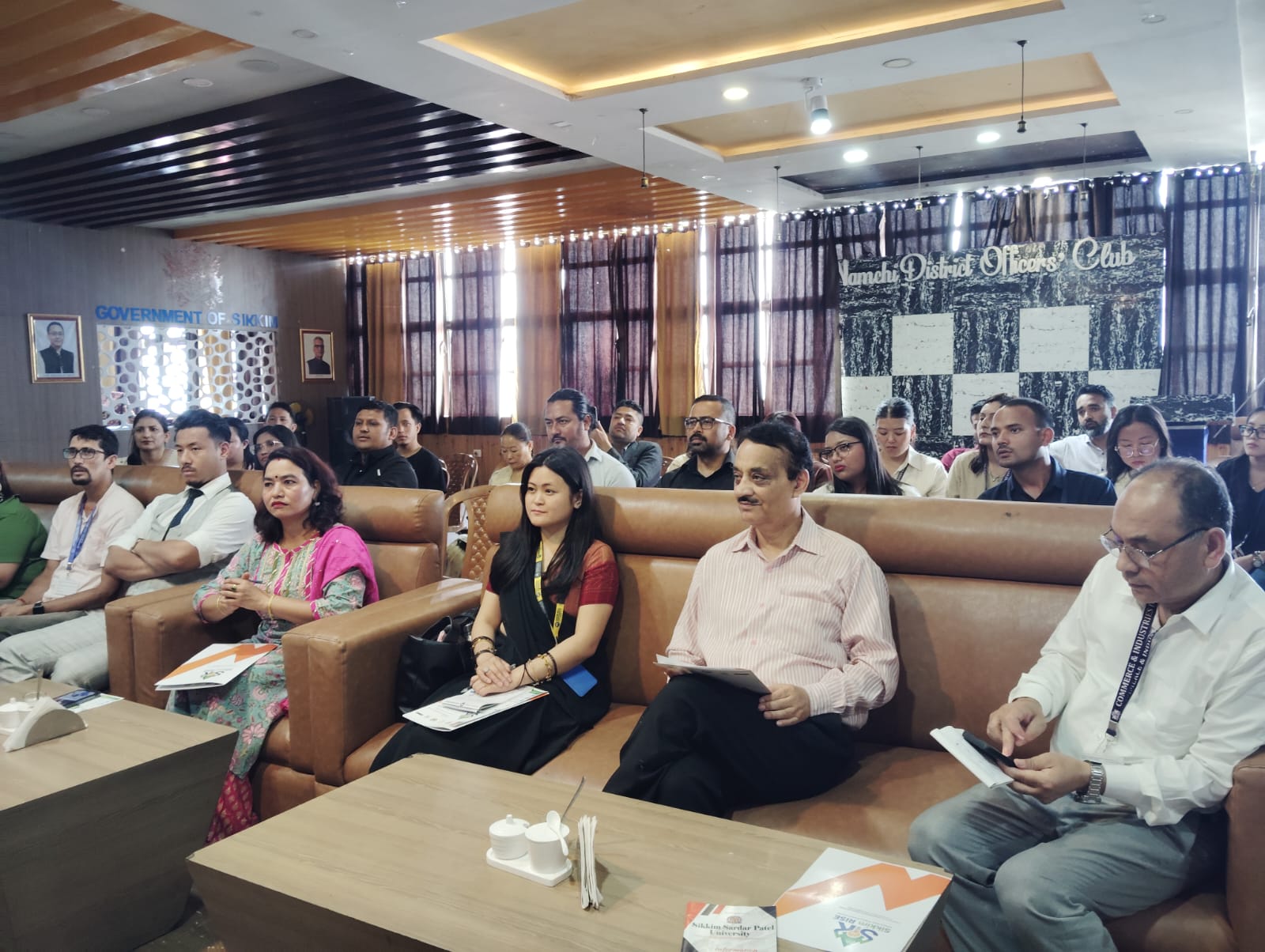 MIT University Sikkim academic session at Namchi District Officers' Club