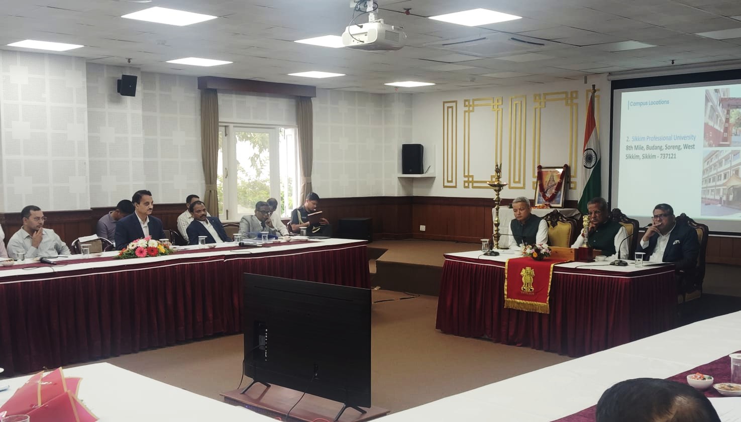 University leadership at a government convening