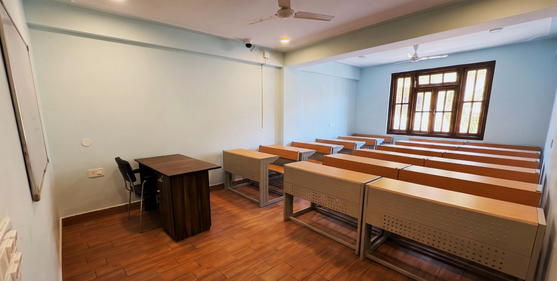 Modern tiered classroom