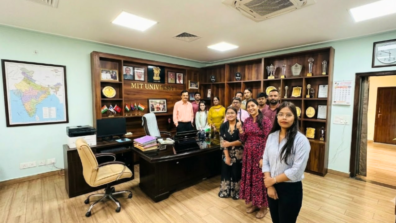 Team at the Vice Chancellor's office